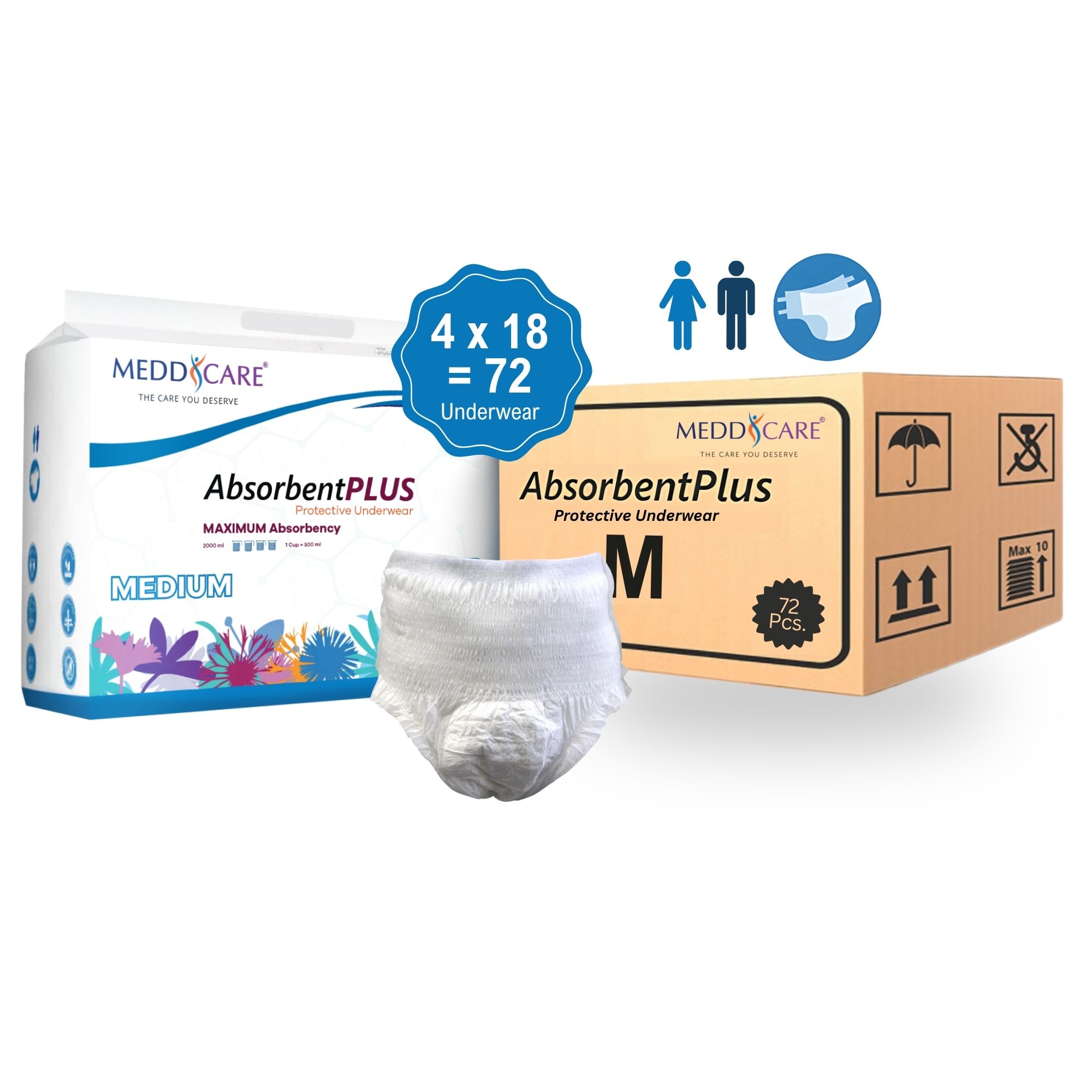 Absorbent Plus Protective Underwear - view 2