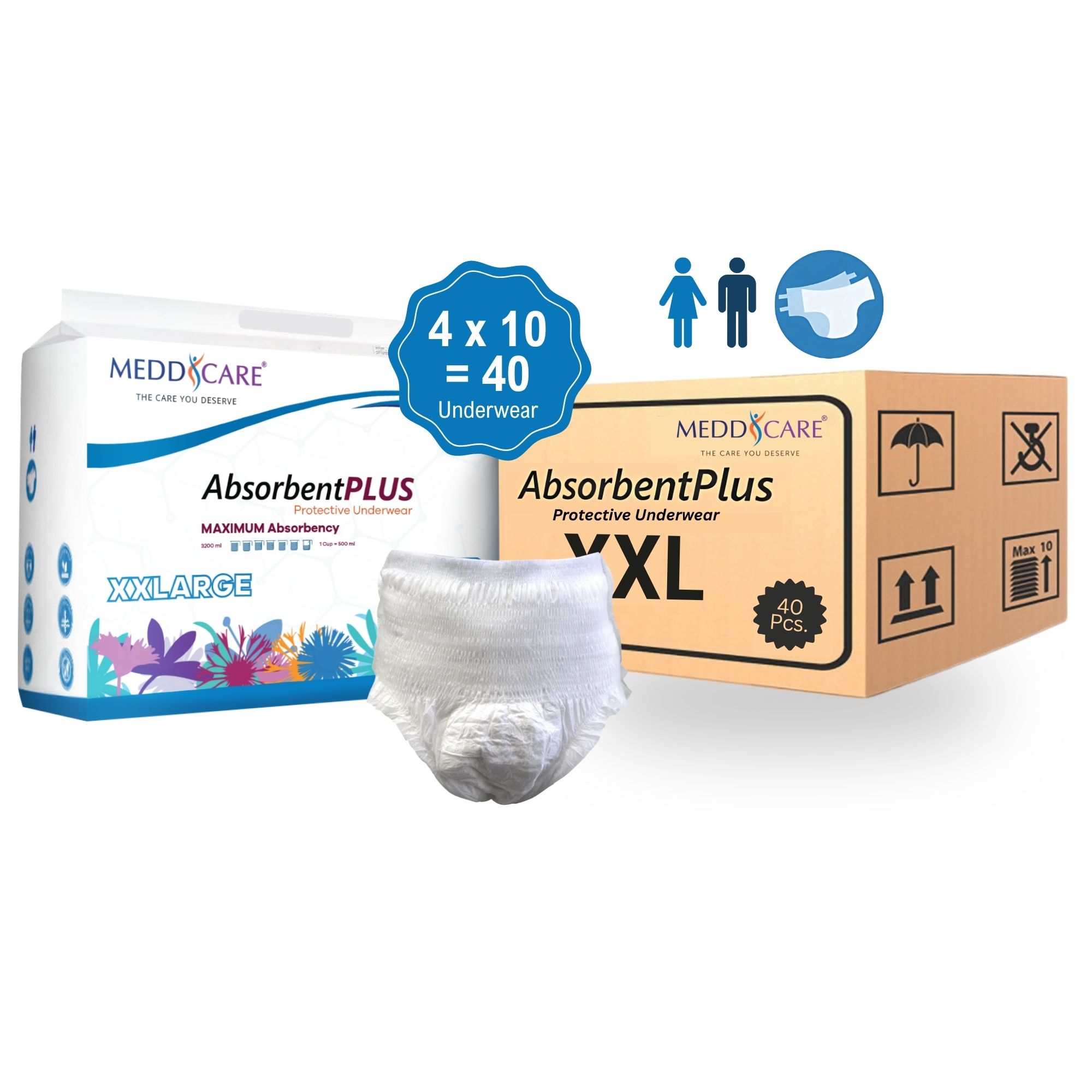 Absorbent Plus Protective Underwear - view 8